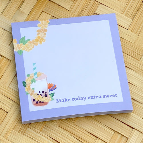 Lei & Bubble Tea - Sticky Notes