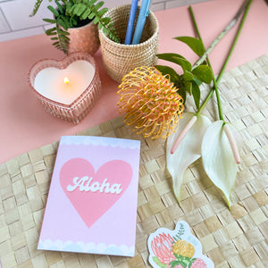Aloha Heart - Greeting Card