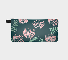 Load image into Gallery viewer, Ohia Lehua - Teal Fabric Pouch