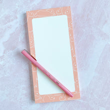 Load image into Gallery viewer, Pale Pink Bunny - Memo Pad 3.8”x7.8”