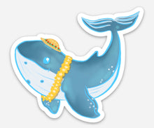 Load image into Gallery viewer, Hawaiian Humpback Whale - Medium Sticker