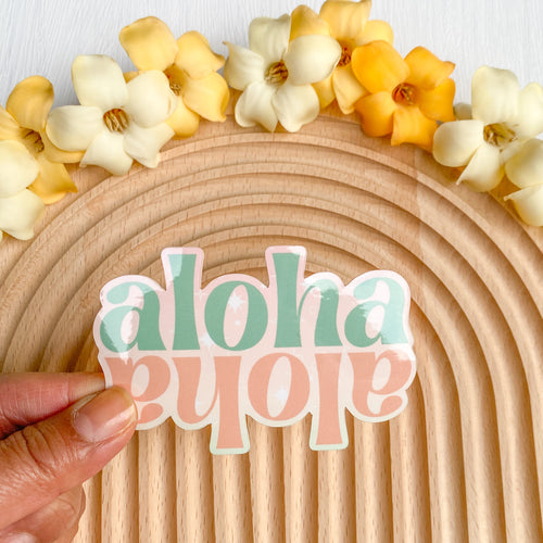 Double Aloha - Sticker