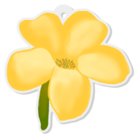 Load image into Gallery viewer, Puakenikeni Acrylic Charm