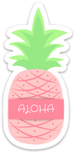 Load image into Gallery viewer, Aloha Pineapple Sticker - Medium