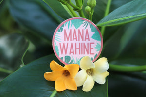 Mana Wahine - Mini Sticker