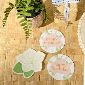 Paʻu O Hiʻiaka Birthday Tags - Pack of 10