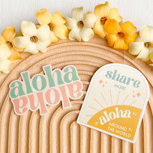 Load image into Gallery viewer, Share More Aloha Around the World - Sticker
