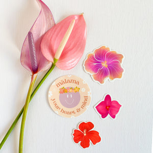Purple Orchid - Small Sticker